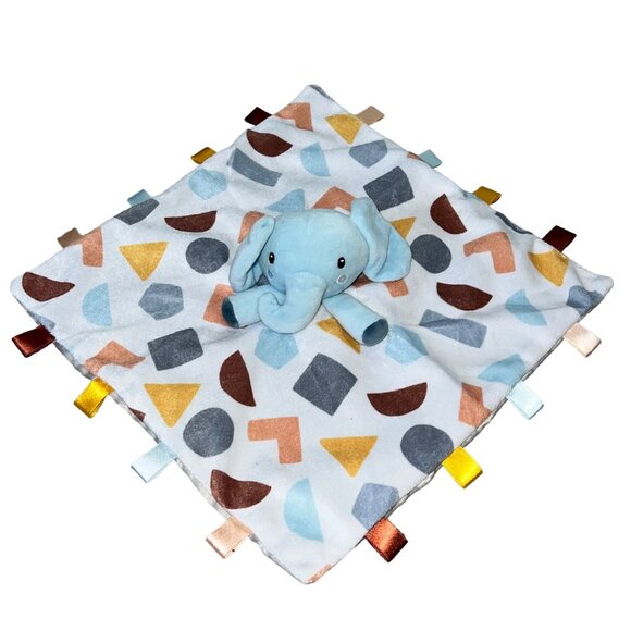 Parents Choice Elephant multi lovey lovie soft toy - Picture 3 of 4